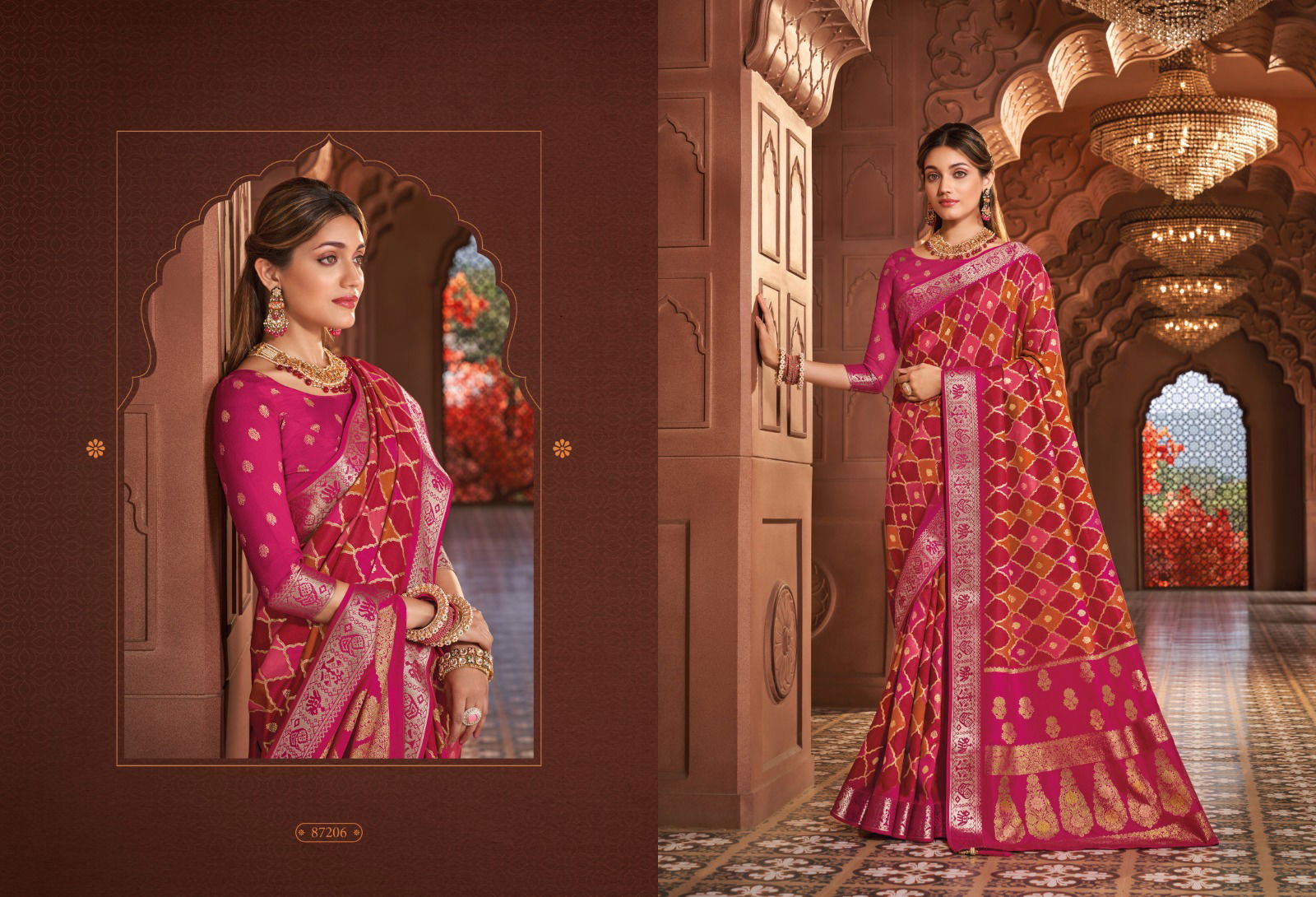 Angora By Vipul Silk Daily Wear Saree Suppliers In India